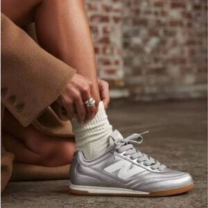 NIB New Balance RC42 Silver Sneakers Size 8